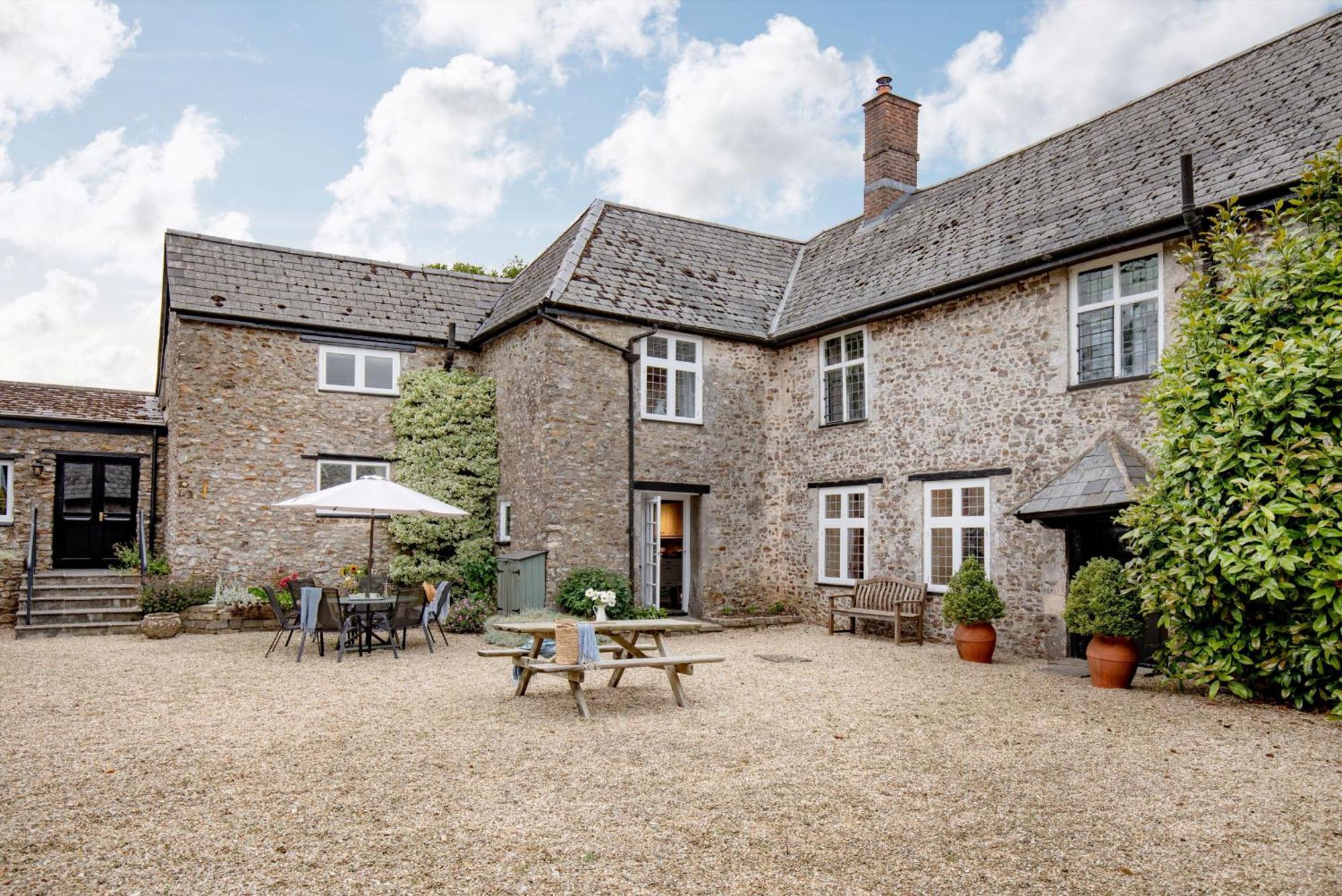 Sutton Barton Farmhouse 호니턴 외부 사진